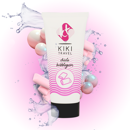 KIK TRAVEL - LUBRICANTE SABOR A CHICLE 50 ML