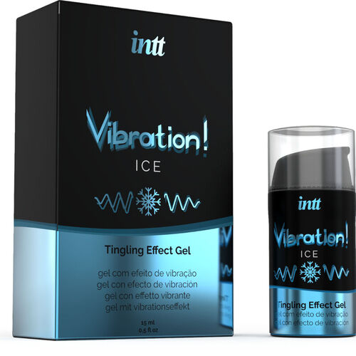 INTT - POTENTE ESTIMULANTE NTIMO GEL VIBRADOR EFECTO FRO 15ML