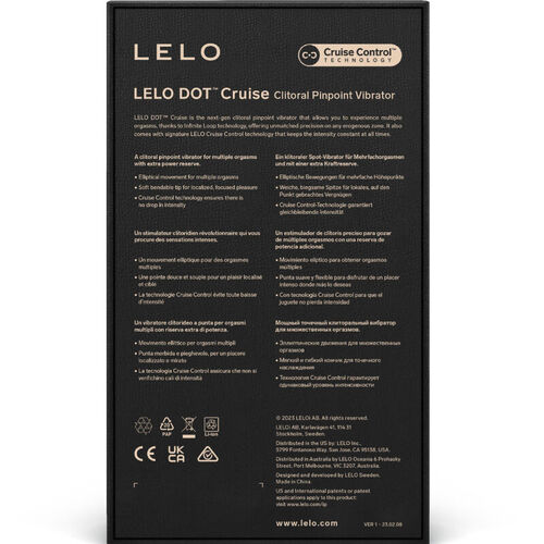 LELO - DOT CRUISE ESTIMULADOR DE CLTORIS VERDE PISTACHO