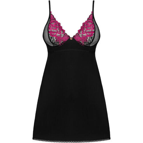 OBSESSIVE - ROSENTY CHEMISE & TANGA XS/S