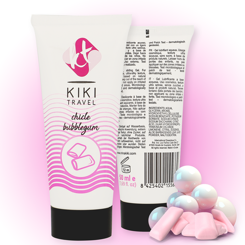 KIK TRAVEL - LUBRICANTE SABOR A CHICLE 50 ML