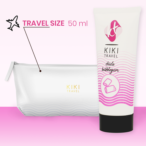 KIK TRAVEL - LUBRICANTE SABOR A CHICLE 50 ML