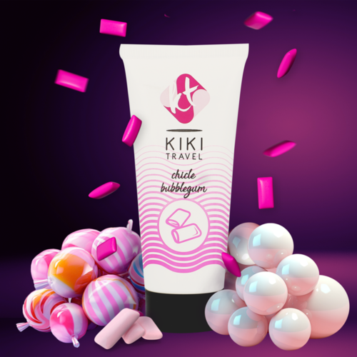 KIK TRAVEL - LUBRICANTE SABOR A CHICLE 50 ML