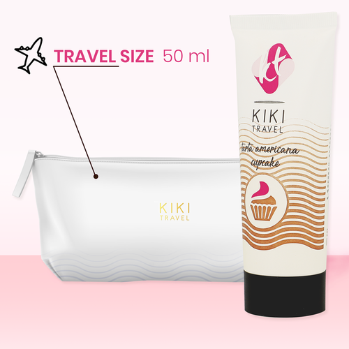 KIK TRAVEL - GEL DESLIZANTE SABOR A TARTA AMERICANA CUPCAKE 50 ML