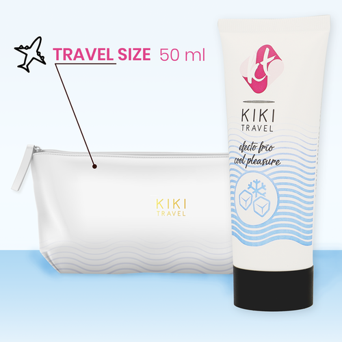 KIK TRAVEL - GEL DESLIZANTE EFECTO FRO INTENSIFICADOR 50 ML