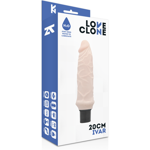 LOVECLONE - IVAR SELF LUBRICATION VIBRADOR 20CM