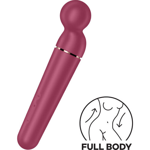 SATISFYER - PLANET WAND-ER MASAJEADOR VIBRADOR BERRY