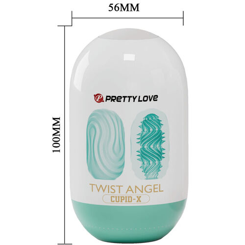 PRETTY LOVE - HUEVO MASTURBADOR TWIST ANGEL CUPID