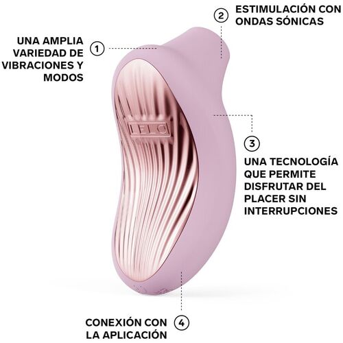 LELO - SONA 3 CRUISE MASAJEADOR SÓNICO DE CLÍTORIS ROSA