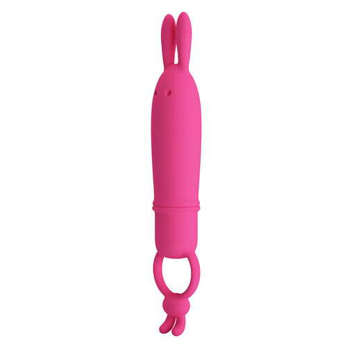 PRETTY LOVE - DELIA VIBRADOR RABBIT CON ANILLO DE SUJECIÓN