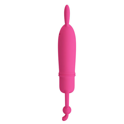 PRETTY LOVE - DELIA VIBRADOR RABBIT CON ANILLO DE SUJECIÓN