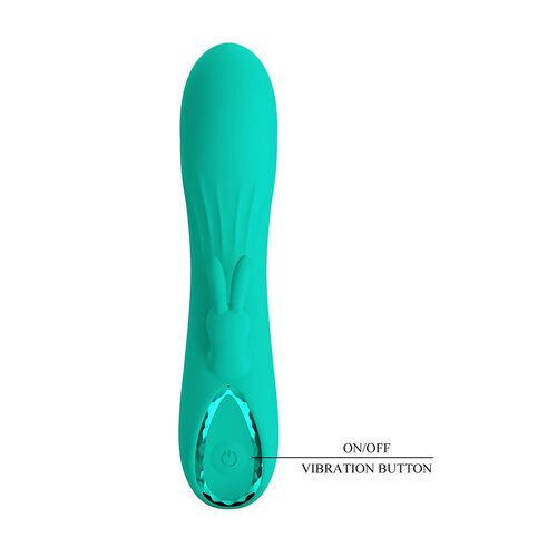 PRETTY LOVE- DJ STICK VIBRADOR PUNTO G TURQUESA