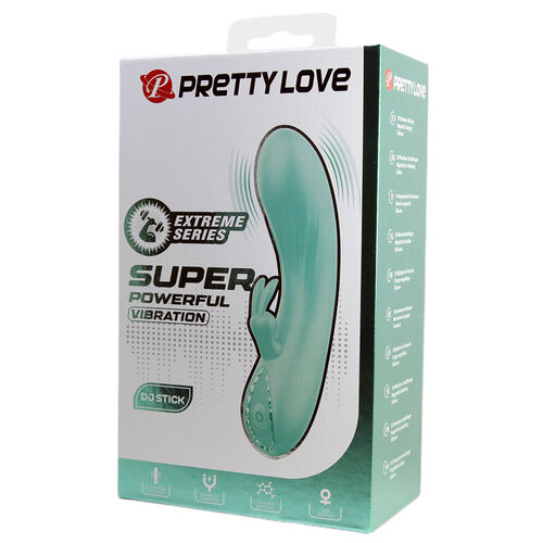 PRETTY LOVE- DJ STICK VIBRADOR PUNTO G TURQUESA