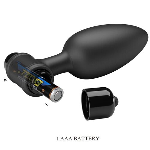 MR PLAY - PLUG ANAL SUPER POWER CON VIBRACIÓN