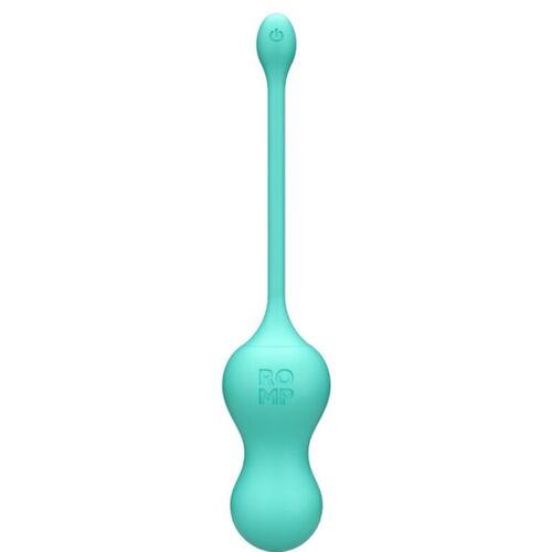 ROMP - CELLO HUEVO VIBRADOR MULTIFUNCIÓN TURQUESA CONTROL REMOTO