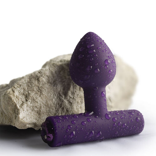 ROCKS-OFF - NOVA ASTRYX PREMIUM PLUG ANAL RECARGABLE 16 FUNCIONES VIOLETA