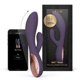 LELO - INA THRUST VIBRADOR RABBIT CON EMPUJE MORADO