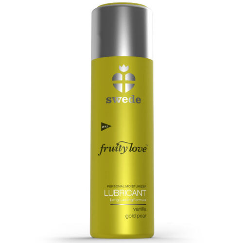 SWEDE FRUITY LOVE LUBRICANTE PERA GOLDEN Y VAINILLA 50 ML