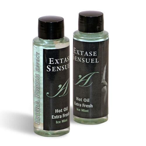 EXTASE SENSUEL - ACEITE MASAJE EFECTO EXTRA FRESH HIELO 100 ML