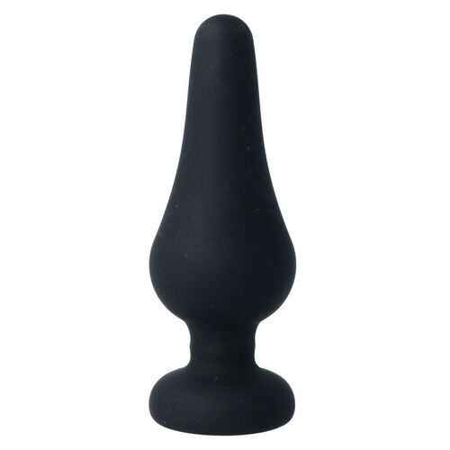 INTENSE ANAL PLUG PIPO L SILICONE NEGRO 13 CM