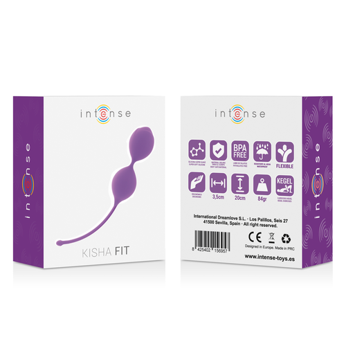 INTENSE  KISHA FIT SILICONE KEGEL LILA