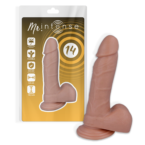 MR INTENSE - 14 PENE REALISTICO 18.5 -O- 3.8CM