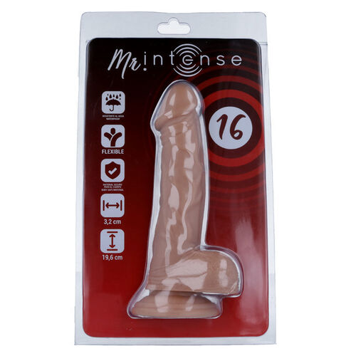 MR INTENSE - 16 PENE REALISTICO 19.6 -O- 3.2CM