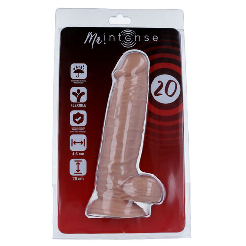 MR INTENSE - 20 PENE REALISTICO 20 -O- 4.6CM