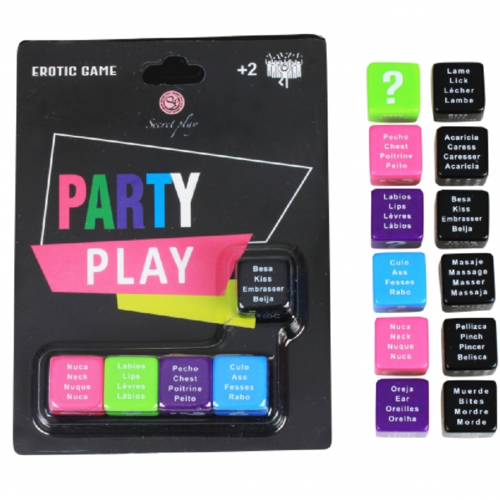 SECRETPLAY JUEGO PARTY PLAY 5 DADOS (ES/PT/EN/FR)