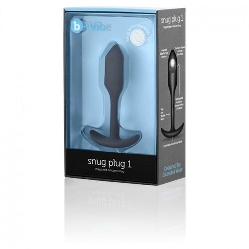 B-VIBE SNUG PLUG 1 NEGRO