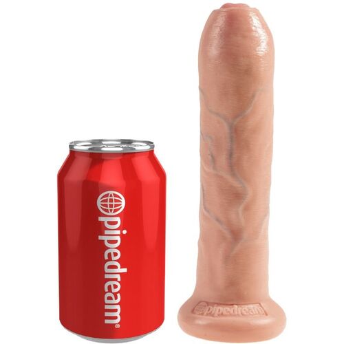 KING COCK DILDO REALISTICO UNCUT NATURAL 21 CM