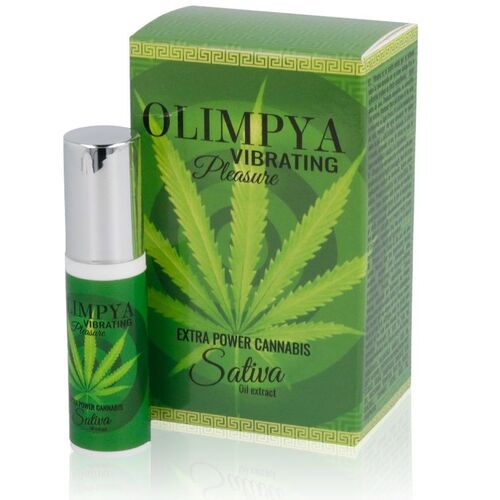 OLIMPYA VIBRATING PLEASURE POTENTE INTENSIFICADOR  SATIVA