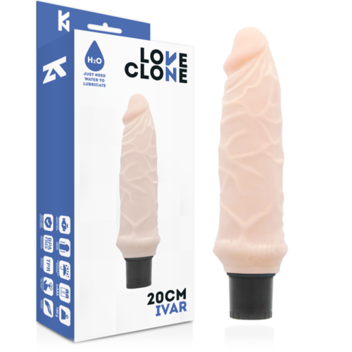 LOVECLONE - IVAR SELF LUBRICATION VIBRADOR 20CM