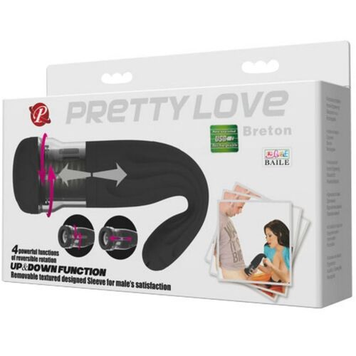 PRETTY LOVE - MASTURBADOR RECARGABLE MULTIFUNCIN BRETON