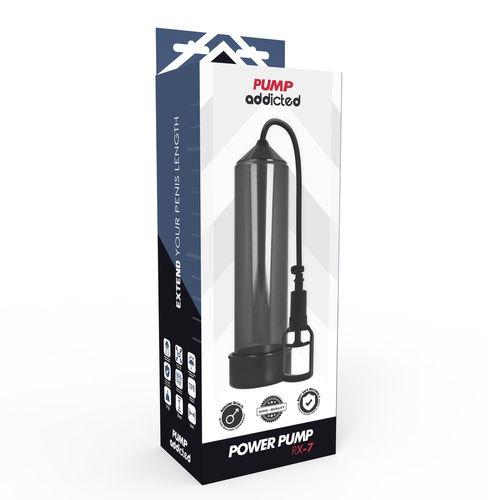 PUMP ADDICTED - BOMBA ERECCIN RX7 NEGRO