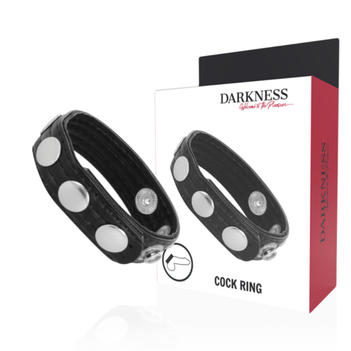 DARKNESS - LEATHER ANILLO ERECCIN