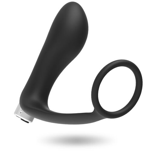 ADDICTED TOYS VIBRADOR PROSTTICO RECARGABLE MODEL 1 - NEGRO