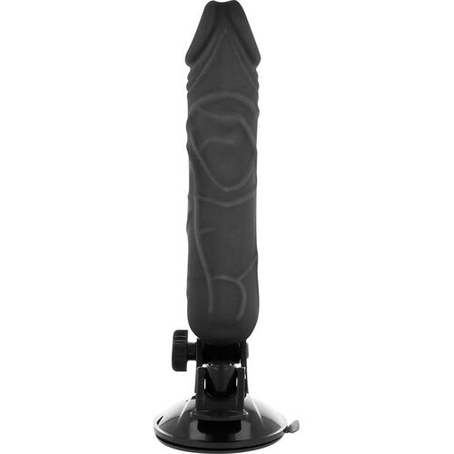 BASECOCK - VIBRADOR REALISTICO CONTROL REMOTO NEGRO 20 CM