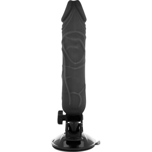 BASECOCK - VIBRADOR REALISTICO CONTROL REMOTO NEGRO 20 CM