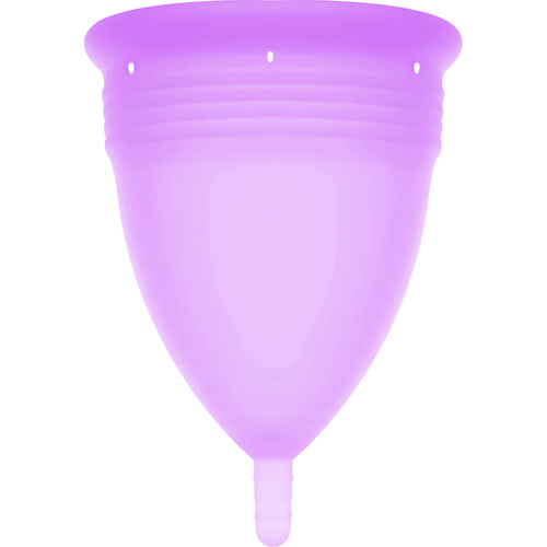 STERCUP COPA MENSTRUAL FDA SILICONE  TALLA L LILA