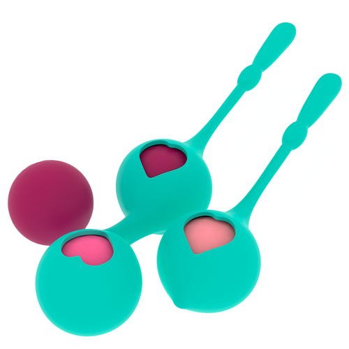 RITHUAL DEVA SET ENTRENAMIENTO PELVICO VERDE AQUA
