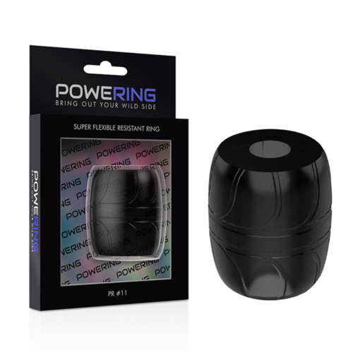 POWERING SUPER FLEXIBLE Y RESISTENTE ANILLO PENE 5 CM PR11 NEGRO