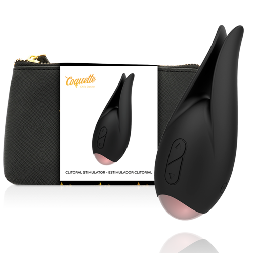 COQUETTE CHIC DESIRE ESTIMULADOR CLTORIS NEGRO / GOLD