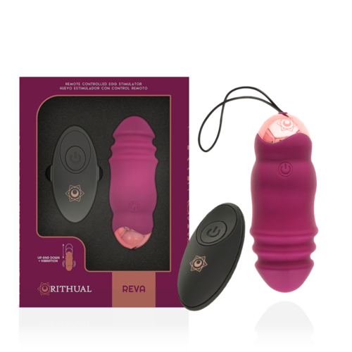 RITHUAL REVA HUEVO CONTROL REMOTO SISTEMA UP&DOWN + VIBRACIN