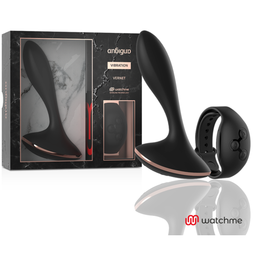 ANBIGUO WATCHME CONTROL REMOTO VIBRADOR PLUG ANAL VERNET