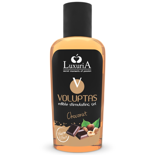 LUXURIA VOLUPTAS GEL MASAJE COMESTIBLE EFECTO CALOR - CHOCONUT 100 ML