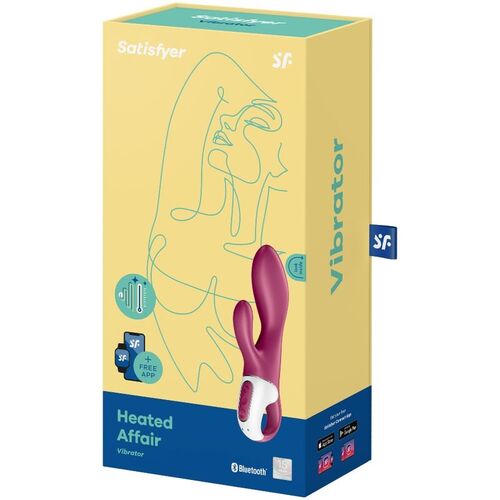 SATISFYER HEATED AFFAIR VIBRADOR PUNTO G