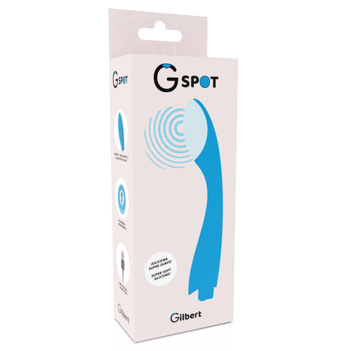 G-SPOT- GYLBERT VIBRADOR AZUL TURQUESA