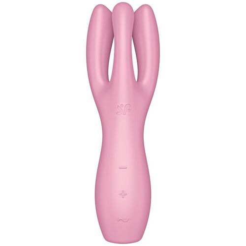 SATISFYER THREESOME 3 VIBRADOR - ROSA