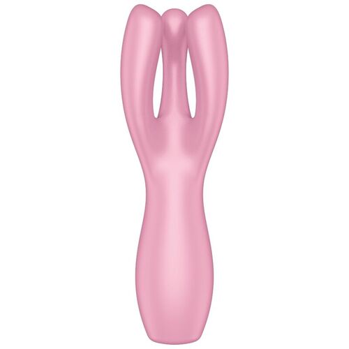 SATISFYER THREESOME 3 VIBRADOR - ROSA